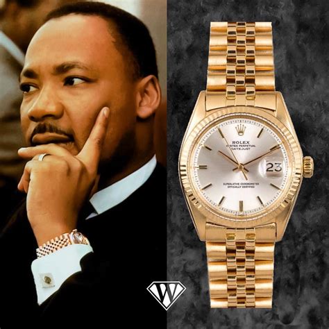 martin luther king gold datejust